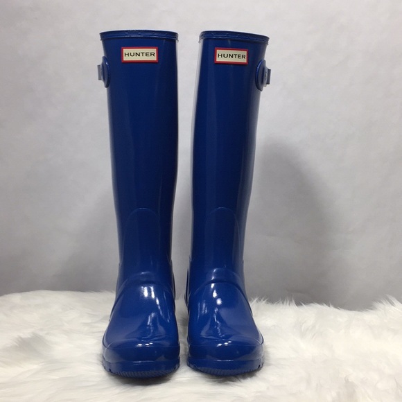 Hunter Shoes - BNWB Hunter Waterproof Boots Tall Glossy  Sz 7